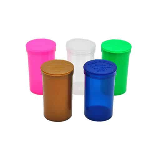 225 X 19 Dram Pop Top Storage Bottles