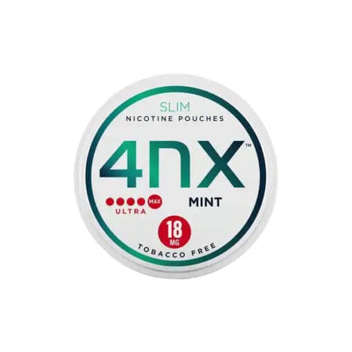 4Nx 18Mg Mint Slim Nicotine Pouches