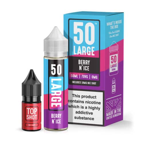 Berry N' Ice 50Ml Short Fill + Nic Shot