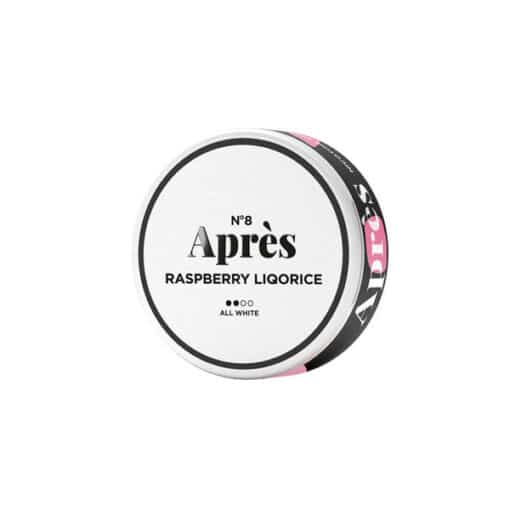 Après 8Mg Raspberry Liquorice Nic Snus