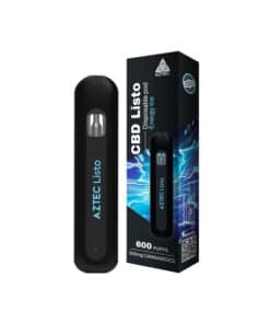 Aztec CBD Listo 500mg CBD Disposable Vape Pen - 1ml 600 Puffs