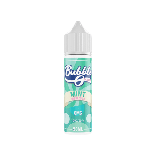 Bubble O 50Ml Short Fill Mint Bubblegum Eliquid