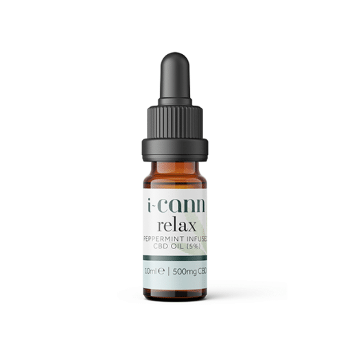 I-Cann Relax 5% Peppermint Infused Cbd Oil - 10Ml