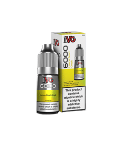 IVG 6000 Lemon Peach Crush Bar Salt Eliquid