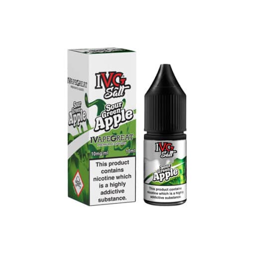 Ivg Sour Green Apple Nic Salt 10Mg