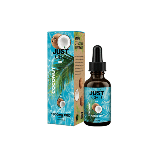 Just Cbd 1000Mg Coconut Oil Tincture - 30Ml