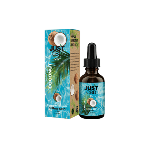 Just Cbd 550Mg Coconut Oil Tincture - 30Ml