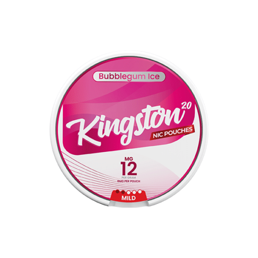 Kingston Nic Pouches 12Mg Bubblegum Ice