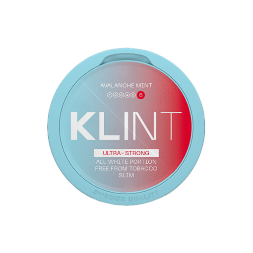 Klint 25Mg Avalanche Mint Nicotine Pouches