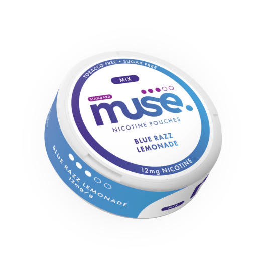 Muse Mix Nic Pouches Blue Razz Lemonade 12Mg