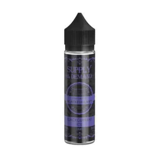 Supply &Amp; Demand Blackcurrant Ice 50Ml E-Liquid Short Fills By Liqua Vape