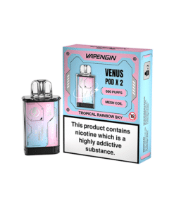 Vapengin Venus x2 600 Puff Pods 20mg Tropical Rainbow Sky