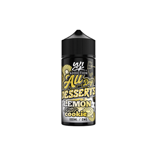 Wick Addiction All Day Desserts Lemon Butter Cookie 100Ml